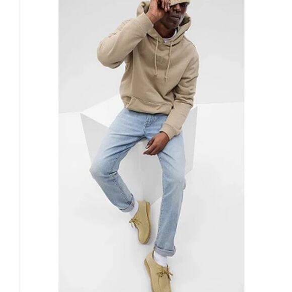 NWT Gap Mens Slim Taper Jeans in Gapflex Stretch Light Wash Size 30 x 28 - Picture 9 of 15